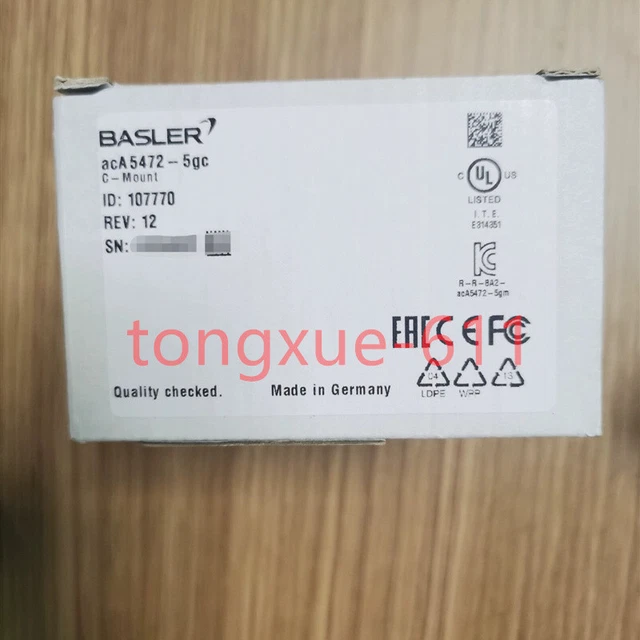 ACA5472-5GC Industrial Camera Brand New Via FedEx or DHL