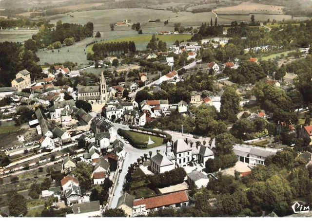95 Nesle La Vallee Aa#Dc187 Vue Aerienne De La Ville Et Ses Alentours