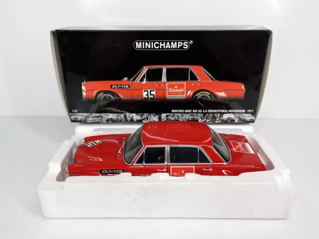 1:18 - Minichamps - 100713435 Mercedes Benz 300 SEL 6.8 Hockenheim  // VO 18 431