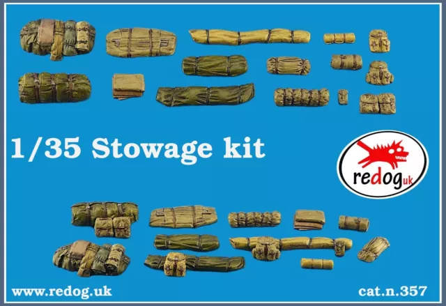 1/35 Military Scale Modelling Resin Stowage Kit Diorama Accessories Kit 7