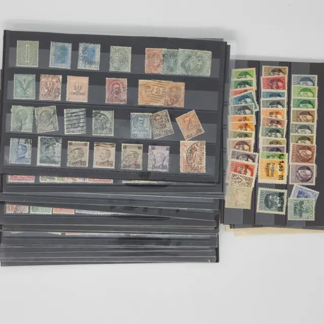 Rare Worldwide Stamp Collection - Mint and Used - approx. 800 Very Old Stamps