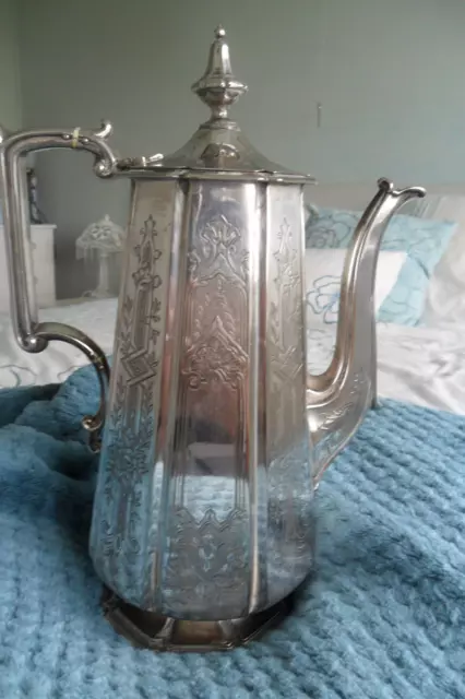 Elkington & Co Coffee Pot mid 1800's