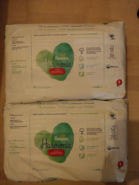 88 Couches Pampers Harmonie Taille 6 (15 Kg+) 2
