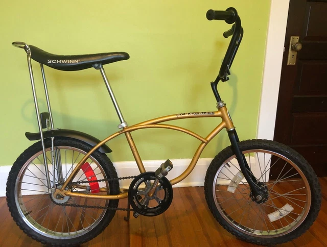 Rare Vintage Schwinn Stingray Scrambler Bicycle First Year 75 Complete Original Rare Vintage Schwinn Stingray Scrambler Bicycle First Year 75 Complete Original