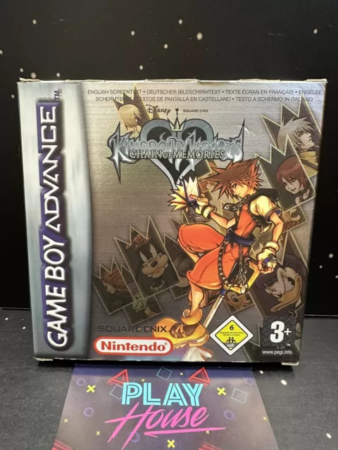 Kingdom Hearts Chains Of Memories Nintendo Gameboy Advance Gba Pal Eu Con Ita 2