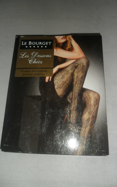 Collant Fantaisie Snow Rose SR3956 - Noir, Résille Fine Avec Plumetis, Taille Unique (40/42 Maxi)