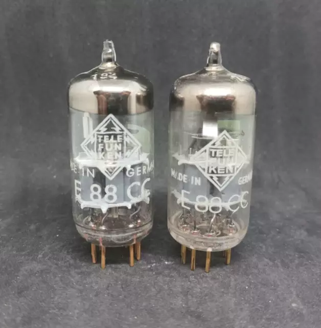 2 x E88CC TELEFUNKEN TUBE n720