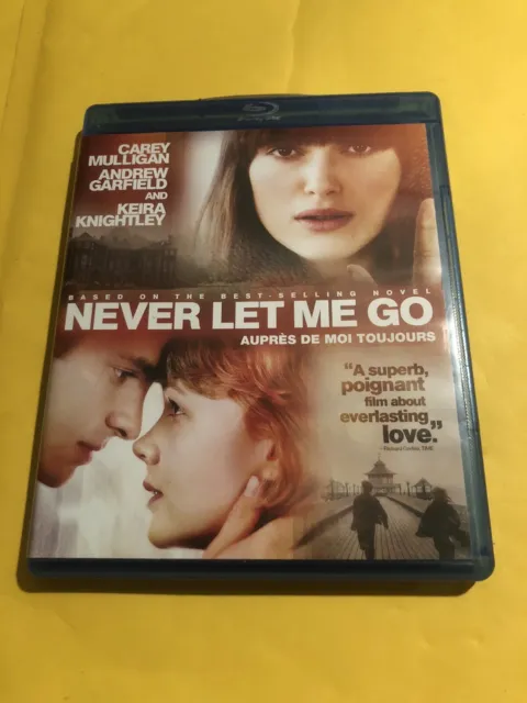 Never Let Me Go (Blu-ray Disc, 2011, Canadian French) Pre-owned