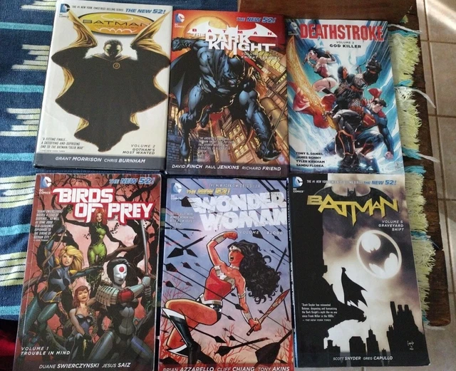 Batman Deathstroke Wonder Woman New 52 TPB Lot of 6
