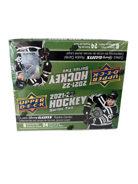 2021-2022 Upper Deck SERIES 2 NHL Hockey Retail 24-Pack Box Factory Sealed