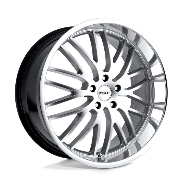 TSW SNETTERTON Hyper Silver with Mirror Cut Lip 18x8 5x112 Wheels Set of Rims TSW SNETTERTON Hyper Silver with Mirror Cut Lip 18x8 5x112 Wheels Set of Rims