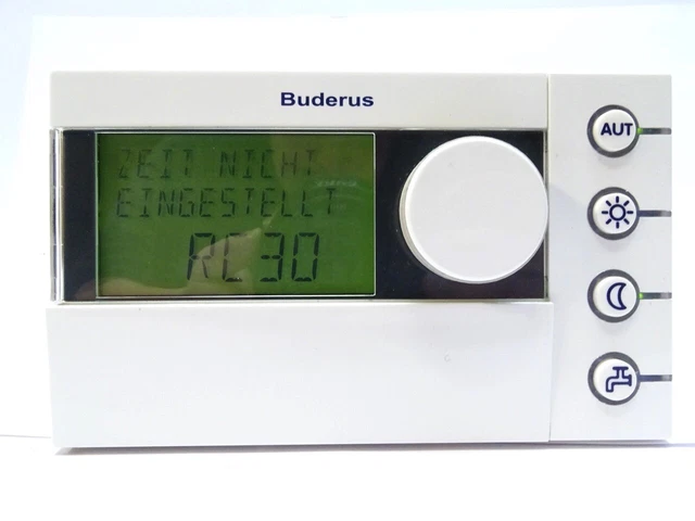 BUDERUS LOGAMATIC RC30 EMS System-Bedieneinheit Regelung Raumcontroller ...