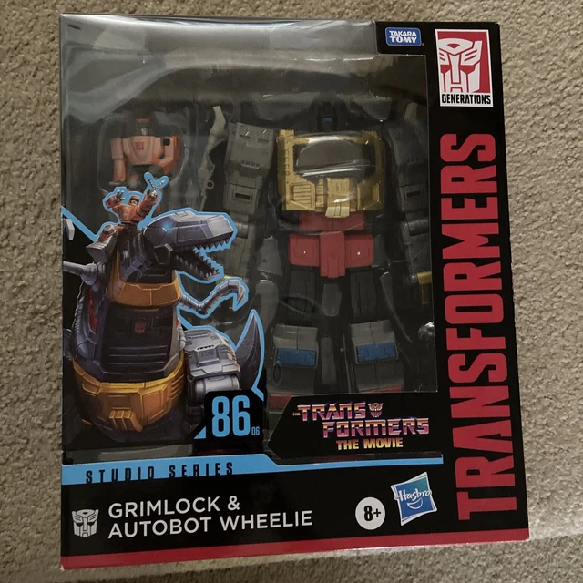TRANSFORMERS STUDIO SERIES 86 06 Leader Class Grimlock G1 Movie New