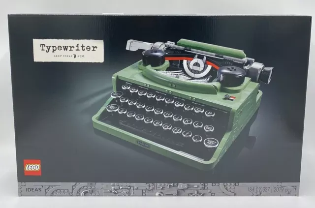 LEGO IDEAS 21327 macchina da scrivere macchina da scrivere - nuova IMBALLO  ORIGINALE non aperta spedizione flash EUR 249,00 - PicClick IT