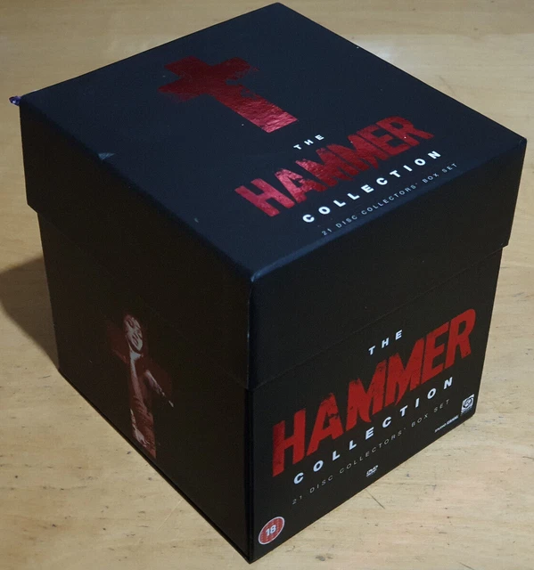 THE HAMMER COLLECTION 21Disc Collector's DVD Box Set Peter Cushing EUR