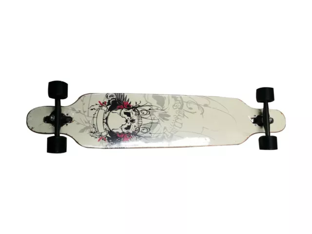New Drop Through Skateeboard  Longboard -Complete 3