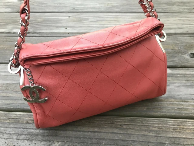 CHANEL Trendy CC Top Handle Flap Bag- Coral in 2023