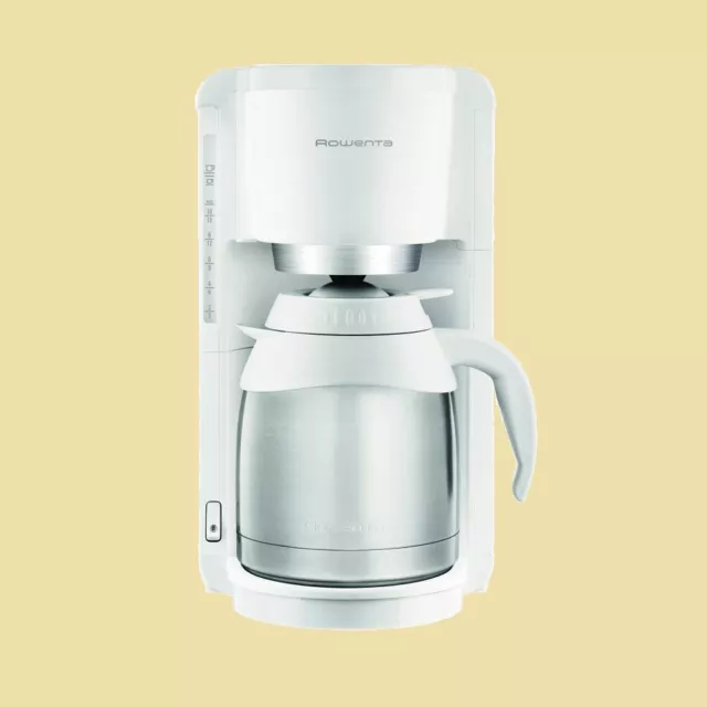 Rowenta Thermo-Kaffeemaschine CT 3811 Adagio - weiß/Edelstahl