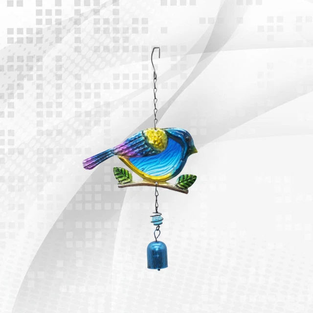 Hanging Wind Bell Wind Bells Wreath Decor Metal Wind Chimes The Bird