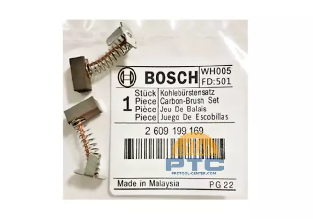 BOSCH 2609199169 Carbon Brush Set For Impact Driver $16.50 - PicClick
