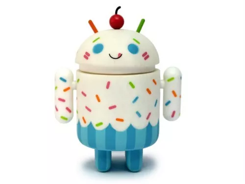 Android Mini Collectible Figure Series 02, Rare, Cupcake - UNUSED!