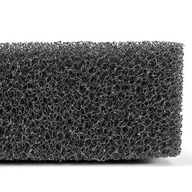 Black Foam Pond Aquarium Fish Tank Sponge Filtration Biochemical Pad Z1D7