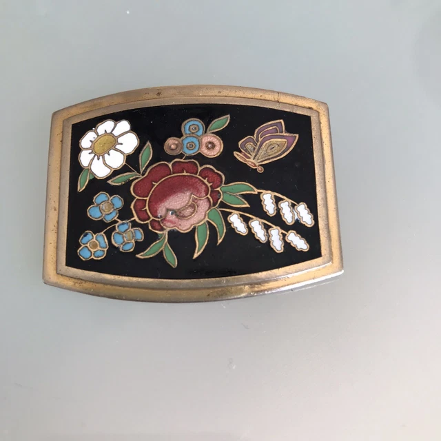 MICRO MOSAIQUE ITALIENNE XIX ème Siècle Broche Bijoux Ancien Micro