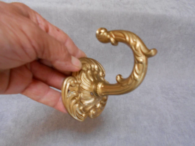 French Vintage BRONZE Coat hat rack  HANGER HOOK