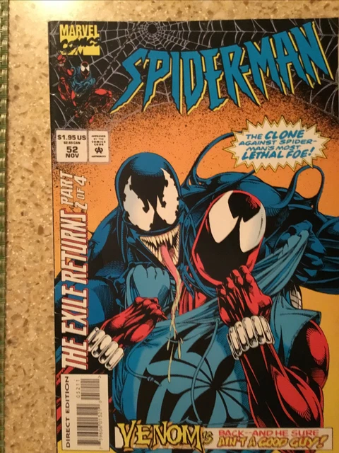 Marvel's: Spider-Man #52 "The Exile Returns" Part 2 of 4  (1994)