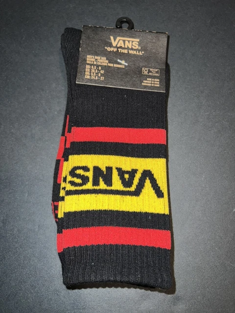 Vans Off The Wall Mens US 6.5 - 9 One Pair Of Sox GT DYNO BMX Bike Socks New