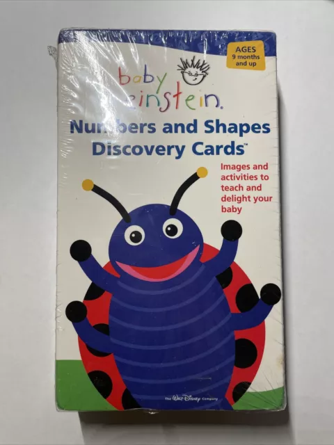 Baby Einstein Numbers And Shapes Discovery Cards 1847 Picclick