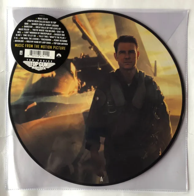 Top Gun Maverick Soundtrack Vinyl Schallplatte Bild Disc Neu Tom Cruise