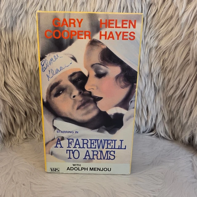 Vhs Numbers A FAREWELL TO Arms VHS 1933 Classic War Romance GoodTimes Home Video £5 ...