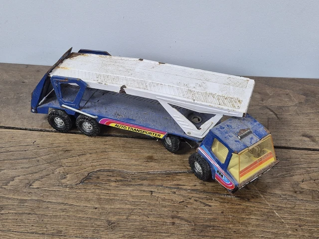 antiguo camion grua de metal cobra gozan refere - Compra venta en