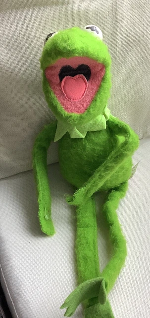 Vintage 1981 Fisher Price Dress Up Muppet Doll Kermit The Frog 857