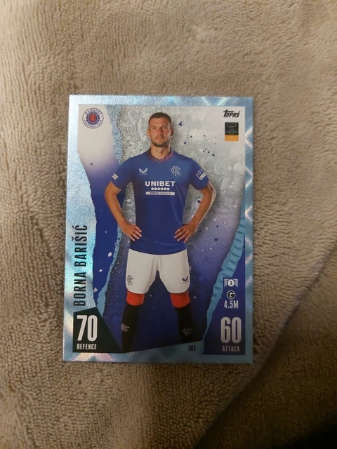 TOPPS - UEFA CL Match Attax 2023/2024 (23/24) - Crystal Foil Blue