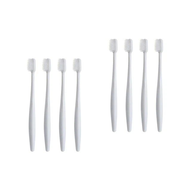 8 piezas cepillo de dientes de cerdas cepillo de dientes ecológico cepillos de dientes manuales manual