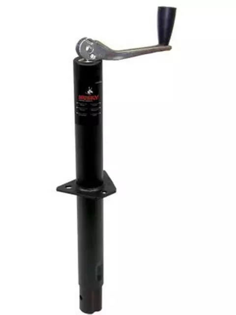 Husky Towing 30780 Man Top Wind Rnd A Frame Jack 5000 Tong 2-1/4" Dia Bolt-On o