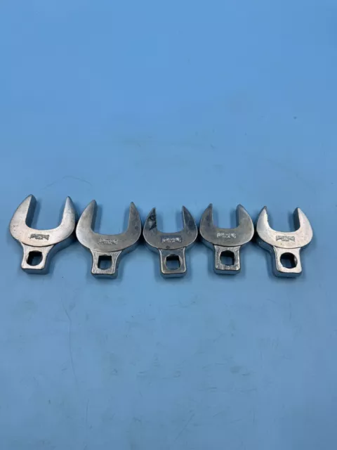 ARMSTRONG Tools USA 5pc SAE 1/2”Dr. Open-End Crowfoot Wrench Set 1 1/16”- 1 1/2”