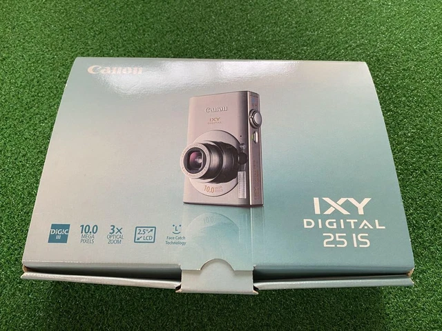 Canon IXY Digital 25 IS 箱付き デジカメ キヤノン、光学3倍デジカメ