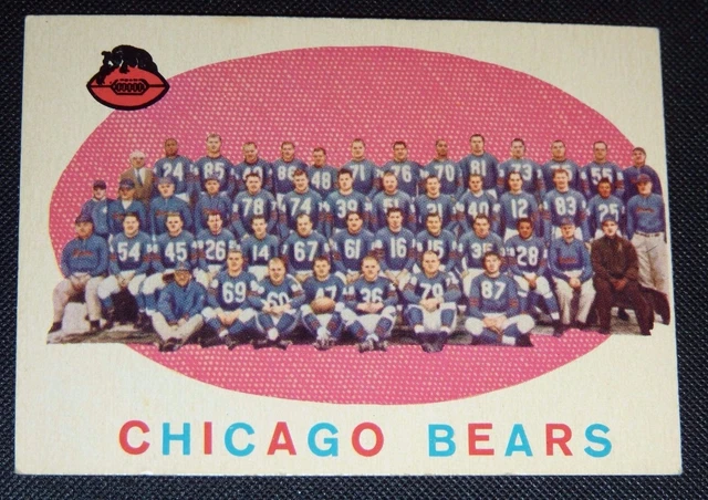 Rico Industries NFL Chicago Bears Feuille de décalcomanies prédécoupées 5 pièces