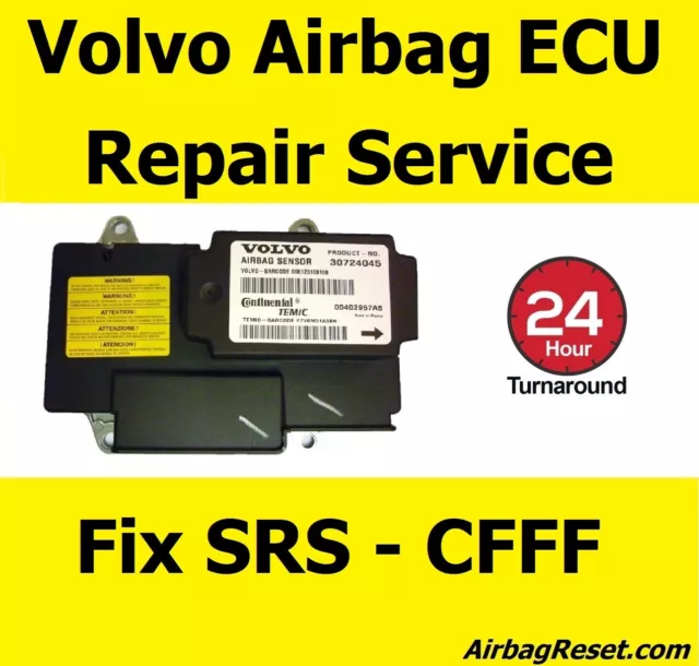✅ Repair Service for Volvo Airbag Internal Error SRS-CFFF  - C30 C70 S40 V40 V50