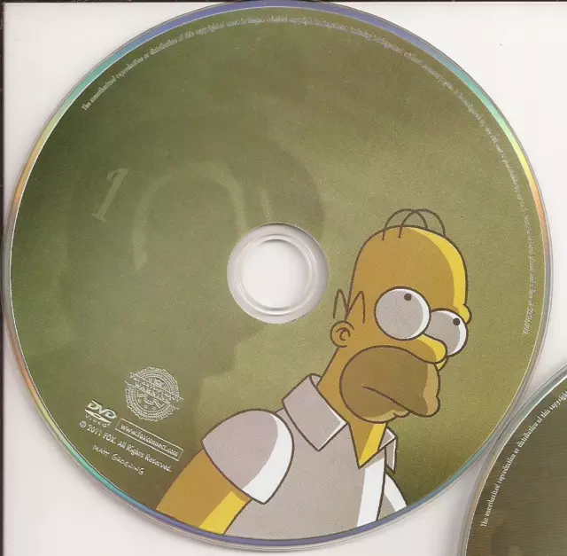 The Simpsons (DVD) Replacement Disc Fourteenth Season 14 Disc 1 Disc Only!