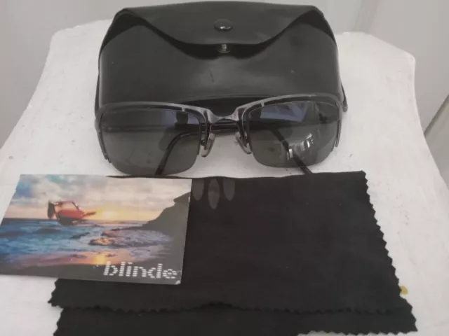 BLINDE RICHARD WALKER THE MATRIX TRINITY Sunglasses Stainless Steel BRAND  NEW