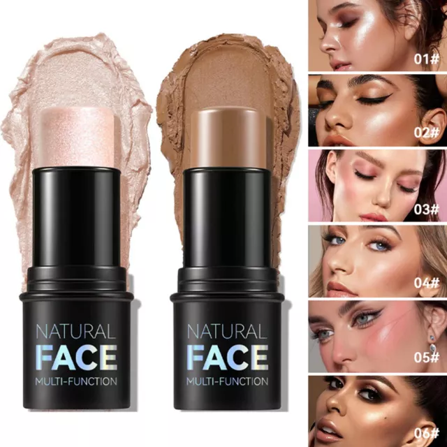 Surligneur Glow Face Brighten Concealer Stick Blush Contour Bronzer ~ R