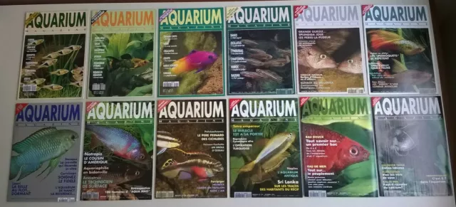 AQUARIUM MAGAZINE : Année 1994 complète ! (12 numéros) - Etat collector