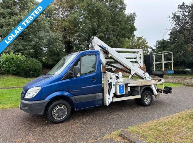 2008 08 Mercedes-Benz Sprinter 2.1 511Cdi Mwb Twin Wheel Cherry Picker Platform