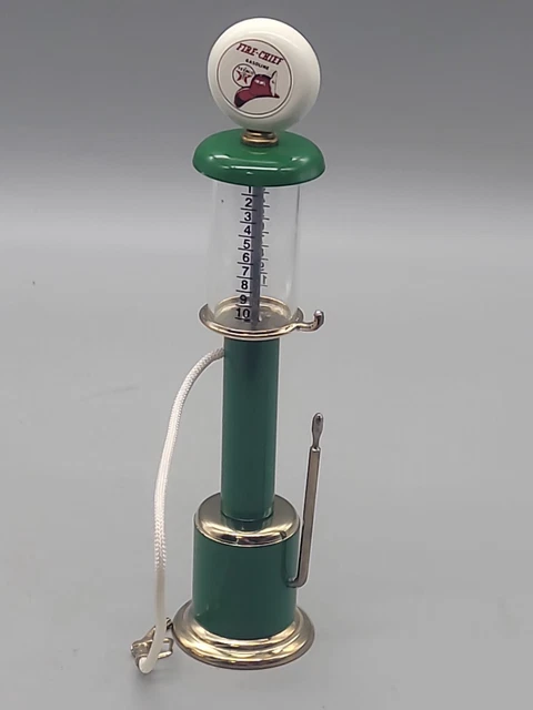 Old Vtg Texaco Sky Chief Miniature Gas Pump Fuel Dispenser With Used