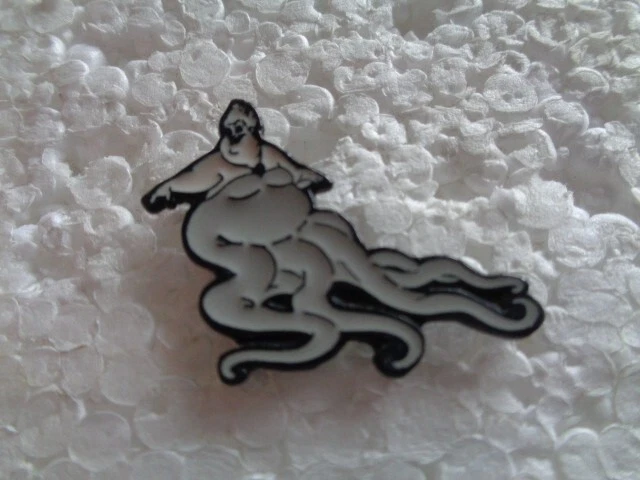 Lapel Pin Reverse THE LITTLE MERMAID Ursula character Disney signed reverse metal Lapel ...