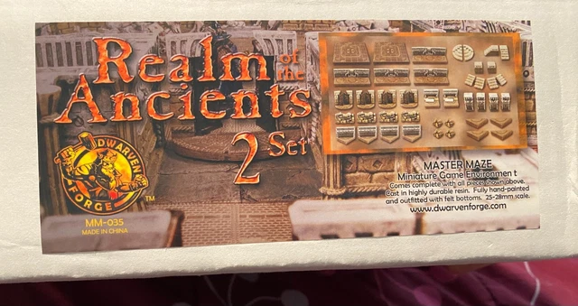 Dwarven Forge Realm of the Ancients 2 Set MM-035 NEW Limited Run OOP Dwarven Forge Realm of the Ancients 2 Set MM-035 NEW Limited Run OOP